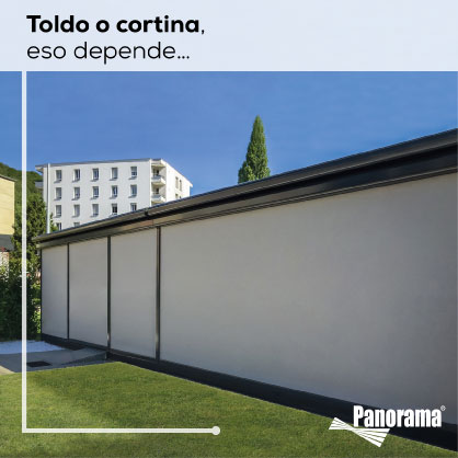 Toldo o cortina, eso depende…